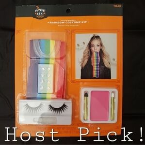NWT Rainbow Costume Kit Filter Inspired Snap Chat
